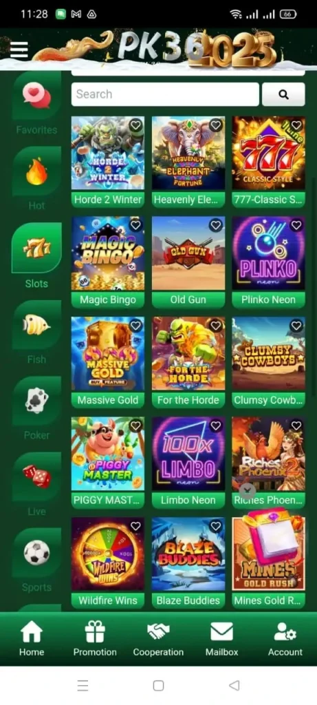 PK36 Game Online 