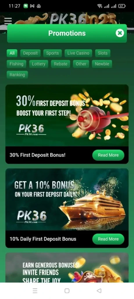 PK36 Game Online